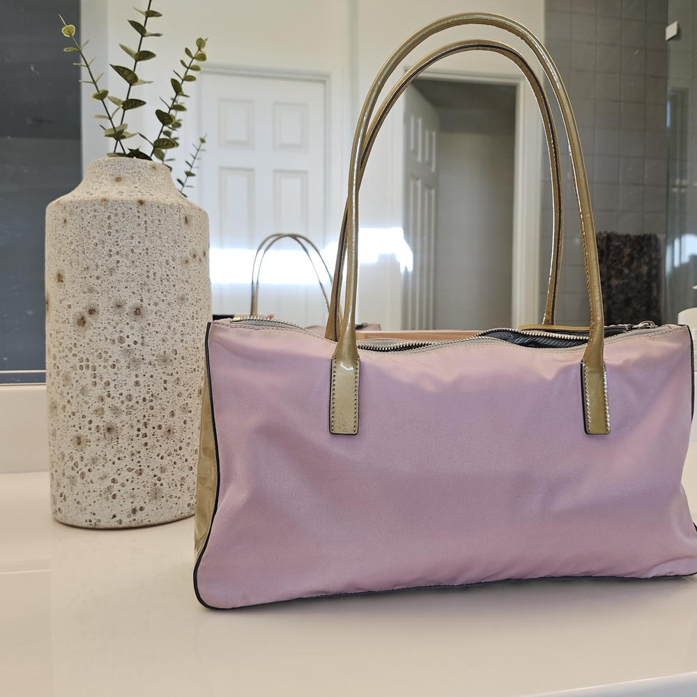 PRADA AUTHENTIC LALLA Pink Tote Bag